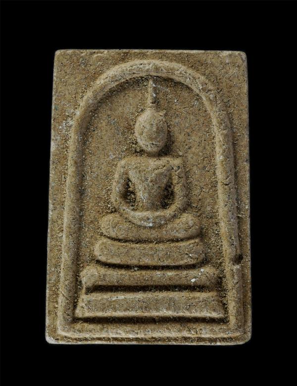 พระสมเด็จ หลังยันต์ ธรรมจักร สมอเรือ เนื้อผงพุทธคุณ ผงว่าน จ.ระนอง | https://kamulet.in.th