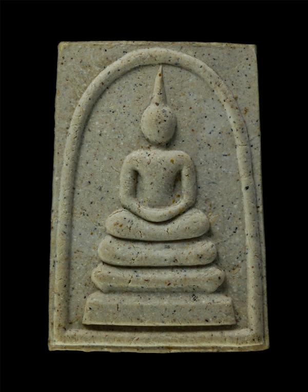 พระสมเด็จ วัดระฆังโฆสิตาราม ผงพุทธคุณ ผงว่าน ผสมเนื้อกระเบื้องหลังคาพระอุโบสถ หลังปั้มตราระฆัง คณะ๒ สร้าง ปี2538 พระเก่าสวย มวลสาร [..] | https://kamulet.in.th