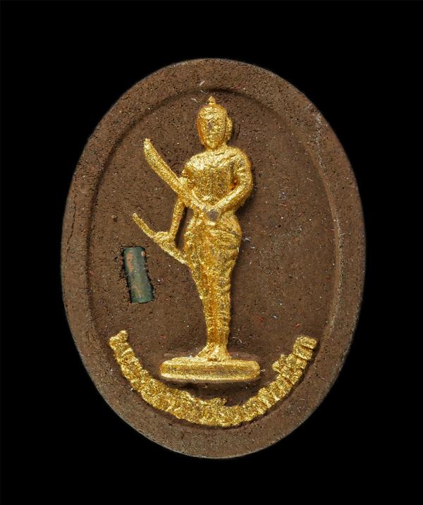 พระยาพิชัยดาบหักเนื้อผง หลวงพ่อมานัส สิริมังคโล(พระครูสิริกิจวิธาน)วัดเสาหิน อำเภอลับแล จังหวัดอุตรดิตถ์ สร้างปี 2536 หลังยันต์เกร [..] | https://kamulet.in.th