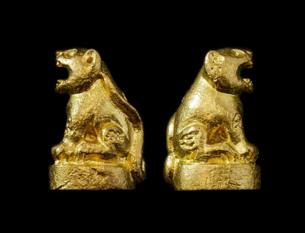 เสือจิ๋วหลวงพ่อเพี้ยน อคฺคธมฺโม(พระครูวิมลสมณวัตร) วัดเกริ่นกฐิน อ.บ้านหมี่ จ.ลพบุรี รุ่น 6 ปี2557 เนื้อทองทิพย์ ทองระฆัง พระเก่าส [..] | https://kamulet.in.th