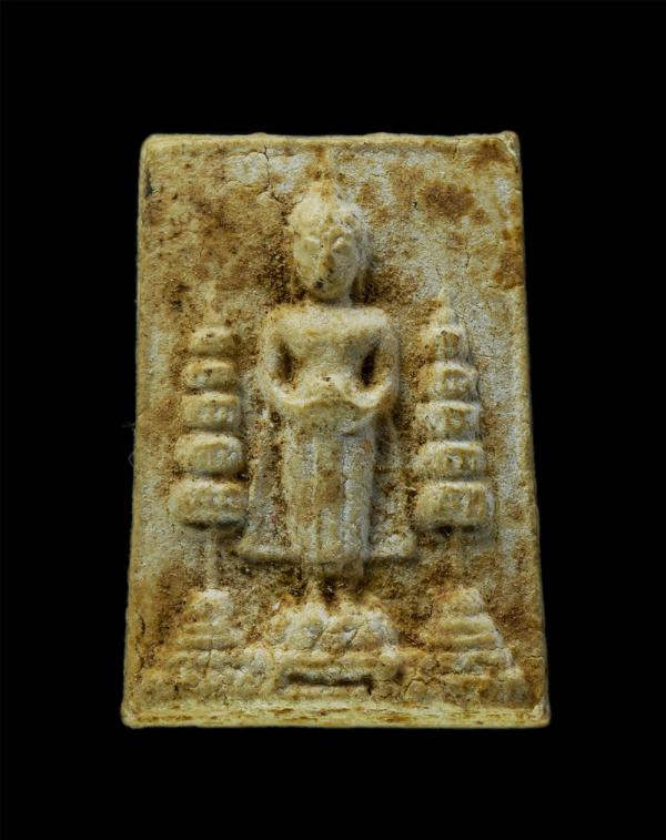 พระผงหลวงพ่อบ้านแหลม วัดตะโหนดราย ต.บางกระบือ อ.บางคนที จ.สมุทรสงคราม เนื้อผงพุทธคุณ ผงว่าน พระเก่าสวย มวลสารดี นาเก็บสะสมบูชา#1 | https://kamulet.in.th