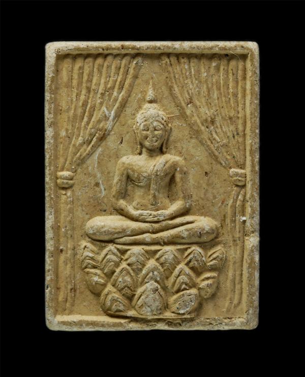 พระสมเด็จหลวงพ่อเงิน หลัง ญสส สมเด็จพระญาณสังวร เนื้อผงพุธคุณ ผงว่าน | https://kamulet.in.th