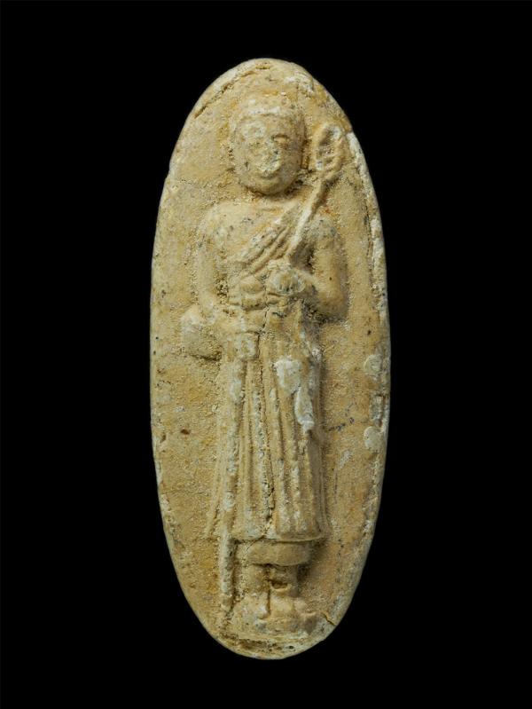 พระสีวลี หลวงพ่อแพ วัดพิกุลทอง จังหวัดสิงห์บุรี ปี2516 เนื้อผงพุทธคุณ ผงว่าน ผงน้ำมัน | https://kamulet.in.th