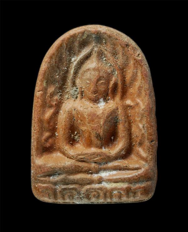 พระชุ้มกอ พระชุดเบญจภาคี หลวงพ่อบุญ ปัญญาวุโธ(พระครูปลัดบุญส่ง) วัดพระนอน ต.พิหารแดง อ.เมือง จ.สุพรรณบุรี เนื้อดินเผา พระเก่าสวย ม [..] | https://kamulet.in.th