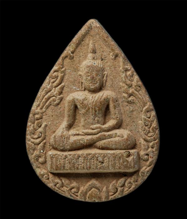 พระผงเสด็จหลวงพ่อเพ็ชร วัดโพธิ์ทองบน จ.นนทบุรี ปี2537 เนื้อผงพุทธคุณ ผงว่าน | https://kamulet.in.th