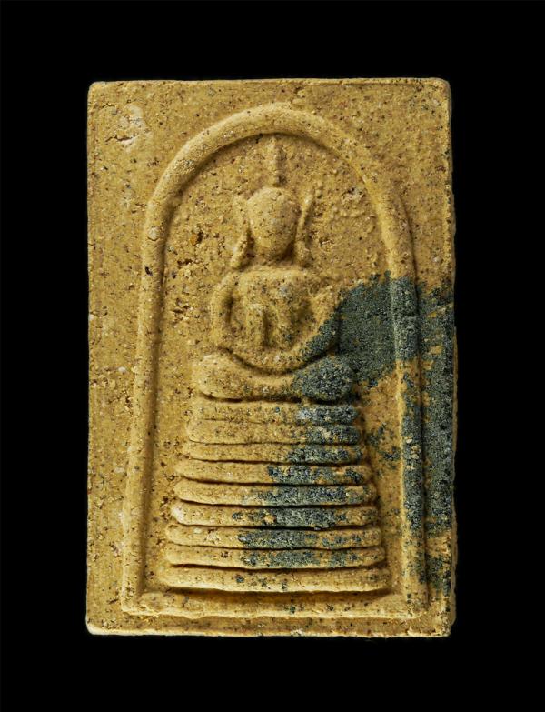 พระสมเด็จกรุมรดก 160ปี วัดภาษี(เอกมัย) กรุงเทพฯ พิมพ์อกร่องหูบายศรี ฐาน 9 ชั้น ปี2550 ปลุกเสกโดยพระภิกษุสงฆ์ประเทศศรีลังกา พร้อมพร [..] | https://kamulet.in.th