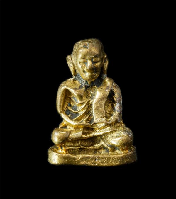 รูปหล่อหลวงพ่อเงิน วัดบางคลาน ที่ระลึกสร้างอุโบสถ วัดสระดู่ อ.หันคา จ.ชัยนาท ปี2538 เนื้อทองเหลือง ทองระฆัง พระเก่าสวย มวลสารดี พิ [..] | https://kamulet.in.th