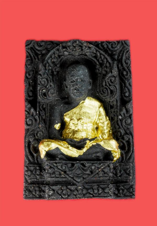 พระผงหลวงพ่ออั้น คนุธาโร วัดพระญาติการาม จ.พระนครศรีอยุธยา ปี2540 เนื้อผงพุทธคุณ ผงว่าน ผงใบลาน ปัดทอง พระเก่าสวย มวลสารดี มาพร้อม [..] | https://kamulet.in.th