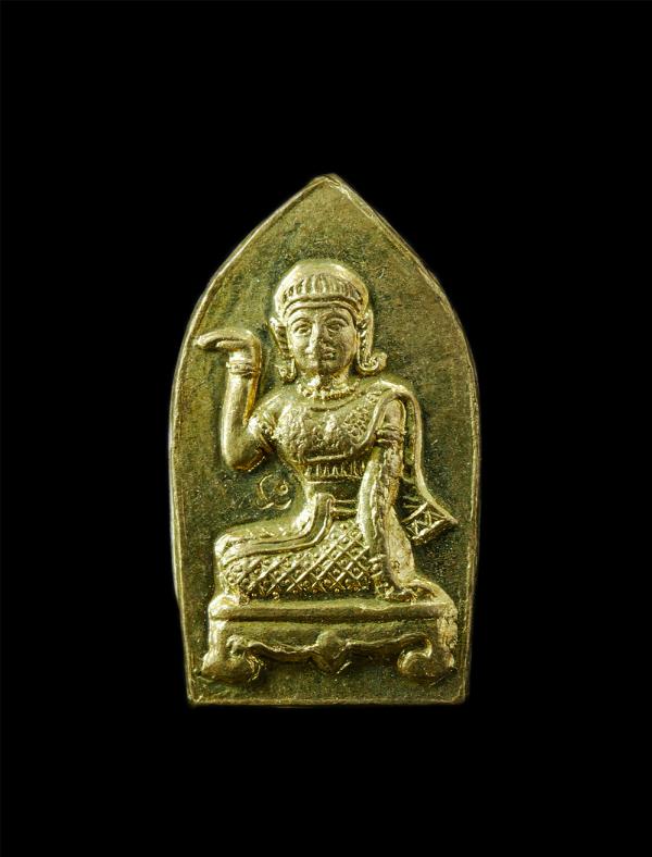 เหรียญแม่นางกวัก หลวงพ่อทองดำ ฐิตวณฺโณ วัดท่าทอง อ.เมือง จ.อุตรดิตถ์ ปี2545 เนื้อฝาบาตร ตอกโค๊ต นะ พระเก่าสวย มวลสารดี เมตตามหานิย [..] | https://kamulet.in.th