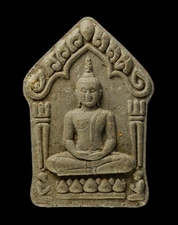 พระขุนแผน หลวงปู่ผ่าน ฉันทโก วัดป่าโพธิ์แก้ว2 หมู่5 บ้านหัวซา ต.หัวหว้า อ.ศรีมหาโพธิ์ จ.ปราจีนบุรี ปี2559 เนื้อผงพุทธคุณ ผงว่าน ผง [..] | https://kamulet.in.th