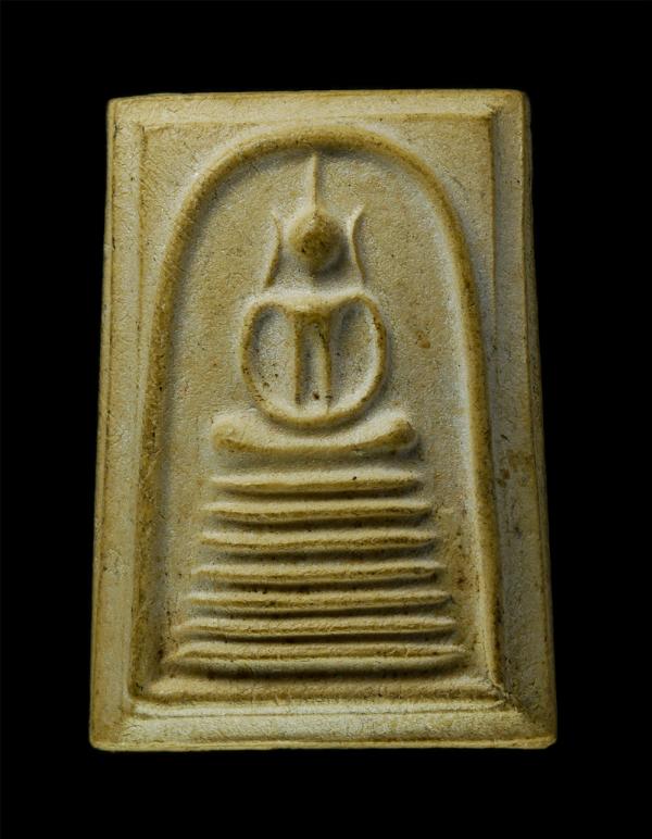 พระสมเด็จองรอง 7 ชั้น วัดนางกุย จ.พระนครศรีอยุธยา เนื้อผงพุทธคุณ พระเก่าสวย มวงสารดี | https://kamulet.in.th