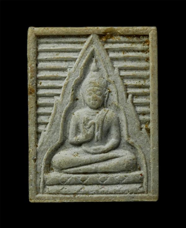 พระผงของขวัญ หลังหลวงพ่อสด วัดปากน้ำ ภาษีเจริญ ออกวัดพระแก้ว จ.สิงห์บุรี ปี2535 เนื้อผงพุทธคุณ ผงว่าน ผงเก่า พระสวย มวลสารดี | https://kamulet.in.th