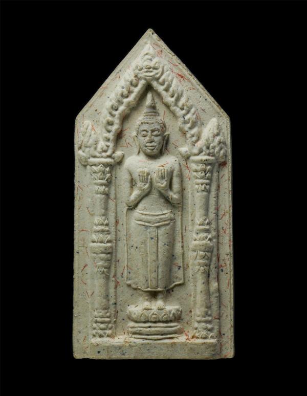 ​พระประจำวันจันทร์ ปางห้ามญาติ หรือปางห้ามสมุทร วัดสุทัศนเทพวราราม กรุงเทพฯ ปลุกเสกพิธีจันทร์เพ็ญเดือนสิบสอง 24 พ.ย. 2539 พิธีเททอ [..] | https://kamulet.in.th