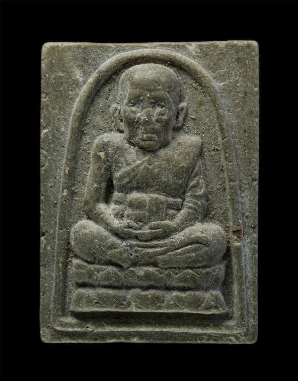 หลวงปู่ทวด วัดช้างให้ รุ่นไตรมาส 43 ออกวัดกวิศราราม อ.เมือง จ.ลพบุรี เนื้อผงพุทธคุณ ผงว่าน ผงน้ำมัน ผงธูป พระเก่าสวย มวลสารดี | https://kamulet.in.th