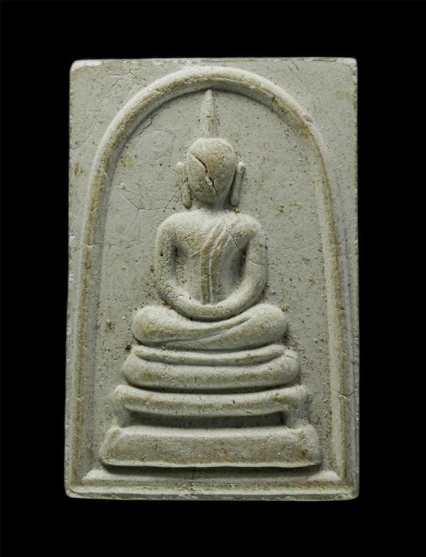 พระสมเด็จ หลวงพ่อปั้น (พระครูรัตนาภินันท์)วัดเขาไม้แก้ว ต.เขาไม่แก้ว อ.บางละมุง จ.ชลบุรี เนื้อผงพุทธคุณ ผงว่าน | https://kamulet.in.th