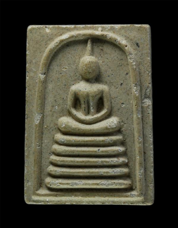 พระสมเด็จ หลังรูปเหมือน หลวงพ่อจวน สุจิตโต(พระครูสุจิตตานุรักษ์) วัดหนองสุ่ม อ.อินทร์บุรี จ.สิงห์บุรี รุ่นมหาเศรษฐี อายุ 79 ปี เสา [..] | https://kamulet.in.th