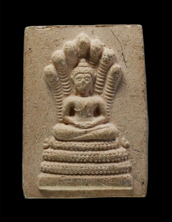 พระนาคปรกเนื้อผง พระธาตุพนม วัดพระธาตุพนม จังหวัดนครพนม เนื้อผงพุทธคุณ ผงว่าน | https://kamulet.in.th