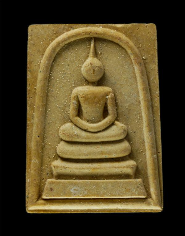 พระสมเด็จมงคลมหาลาภ หลวงพ่อสมชาย ฐิตวิริโย(พระวิสุทธิญาณเถร) วัดเขาสุกิม อ.ท่าใหม่ จ.จันทบุรี รุ่นสร้างพระเจดีย์ ปี2538 ฉลองสิริรา [..] | https://kamulet.in.th