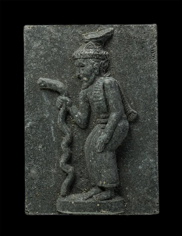 พระผงหลวงปู่ฤาษีกะไลยโกฏิ รุ่นสร้างบุญ รวย เพิ่ม พูล เนื้อผงพุทธคุณ ผงว่าน ผงใบลาน | https://kamulet.in.th