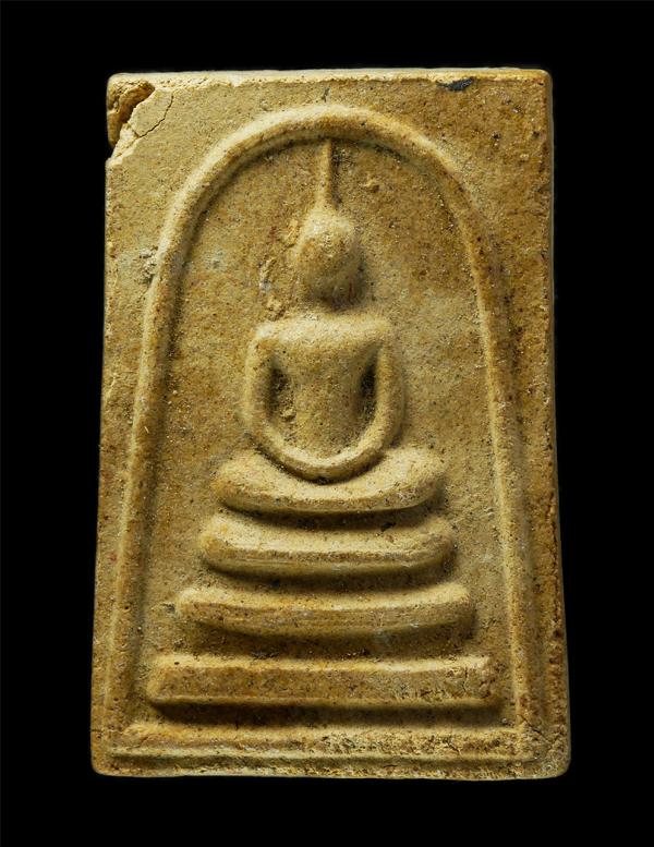 พระสมเด็จ เนื้อว่าน พระเก่าสวย หลังมีรอยตราปั้ม ไม่ทราที่ | https://kamulet.in.th