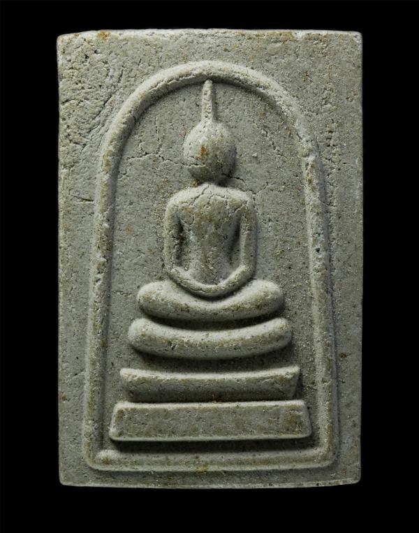 พระสมเด็จ หลังยันต์ เนื้อผง พระเก่าสวย  ไม่ทราที่ | https://kamulet.in.th