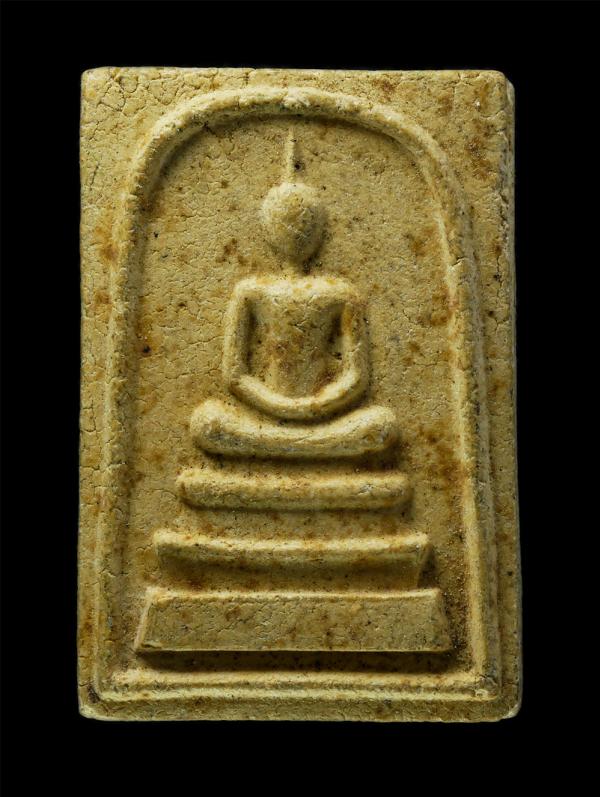 พระสมเด็จหลังต้นโพธิ์ เนื้อผงพุทธคุณ ผง่าน พระเก่าสวย มวลสารดี ไม่ทราบที่  | https://kamulet.in.th