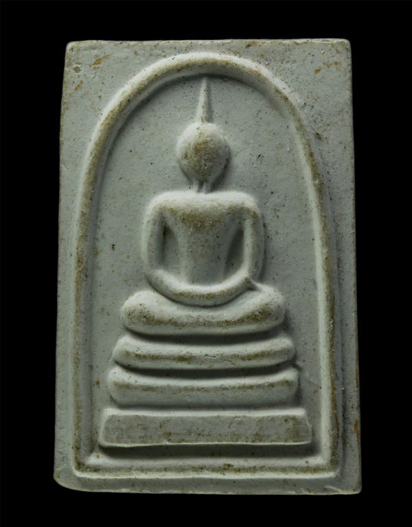 พระสมเด็จ หลังยันต์ 5 มีจารยันต์ เนื้อผง ไม่ทราบที่ | https://kamulet.in.th