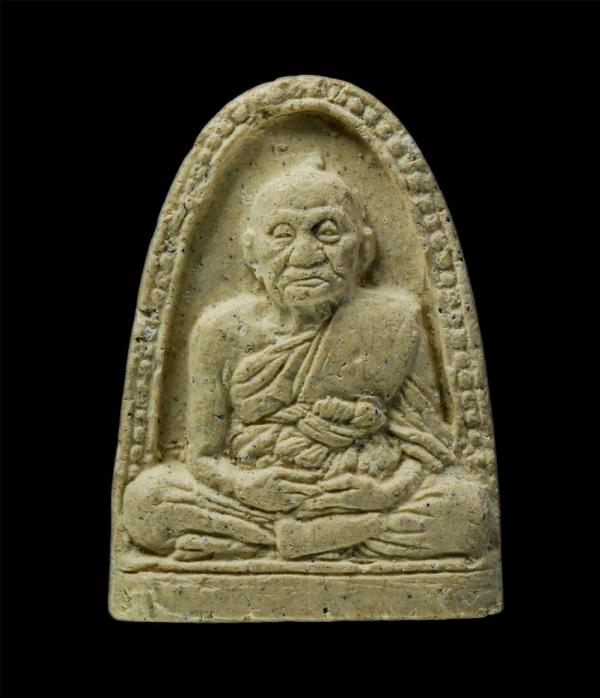 พระผงรูปเหมือนหลวงปู่เพิ่ม วัดกลางบางแก้ว อ.นครชัยศรี จ.นครปฐม หลวงปู่เจือปลุกเสก สร้างปี2550 เนื้อผงพุธคุณ ผงว่าน | https://kamulet.in.th