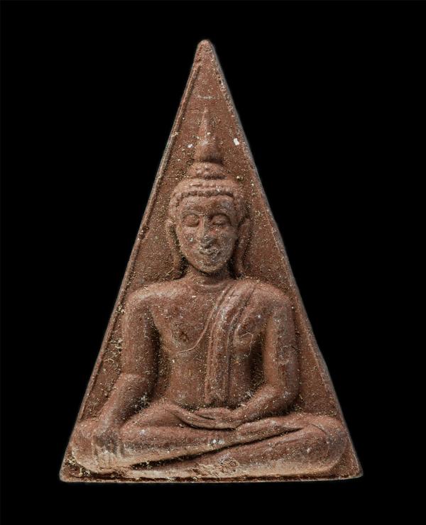 พระผงนางพญา วัดดอนขนาถ อ.เมือง จ.นครปฐม พ.ศ.2552 เนื้อผงพุทธคุณ ผงว่าน | https://kamulet.in.th