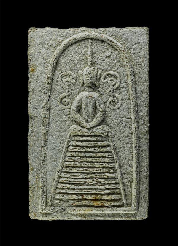 พระสมเด็จแซยิด หลวงพ่อยิด จนฺทสุวณฺโณ วัดหนองจอก อ.กุยบุรี จ.ประจวบคีรีขันธ์ รุ่นไตรมาส ปี2537 เนื้อผงรูป ผงพุทธคุณ ผงว่าน ผสมเกศา [..] | https://kamulet.in.th