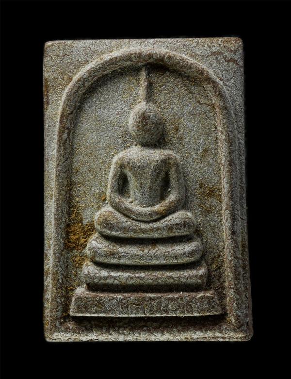 พระสมเด็จหลังยันต์สาม ว.บ. จ.จันทบุรี เนื้อผงว่าน สีน้ำตาล พระเก่าสวย มวลสารดี | https://kamulet.in.th