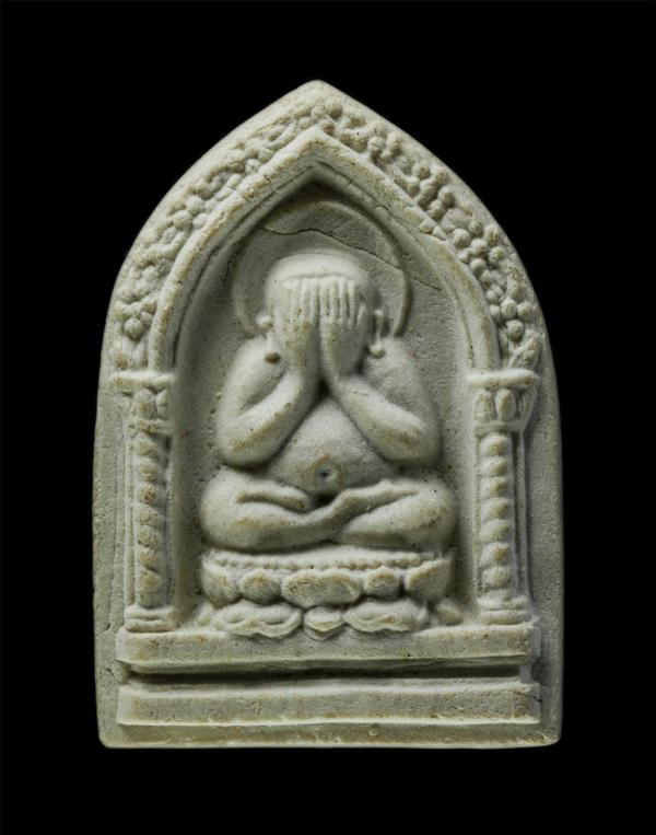 พระปิดตามหาลาภ รุ่นเงินล้าน หลวงพ่อเปีย โอภาโส วัดอมรวดี(วัดลำหม้อแกง) ต.ปลายโพงพาง อ.อัมพวา จ.สมุทรสงคราม ปี2534 เนื้อผงพุทธคุณ ผ [..] | https://kamulet.in.th