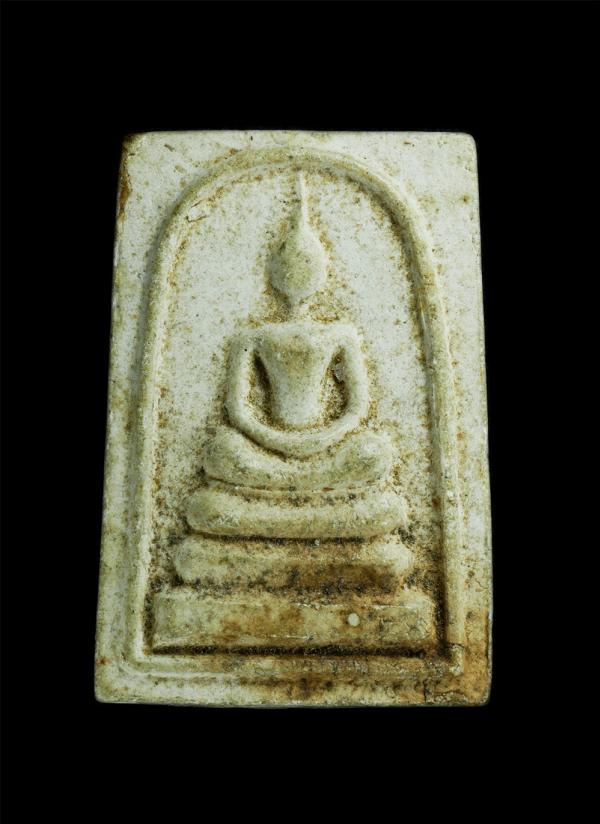 พระสมเด็จหลวงพ่อมุ่ย พุทฺธรกฺขิโต วัดดอนไร่ จ.สุพรรณบุรี เนื้อผงพุทธคุณ  | https://kamulet.in.th