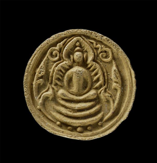 พระผง​หลวงพ่อสายหยุด(พระครูสาครคุณาธาร) วัดกระโจมทอง ต.หลักสอง อ.บ้านแพ้ว จ.สมุทรสาคร  | https://kamulet.in.th