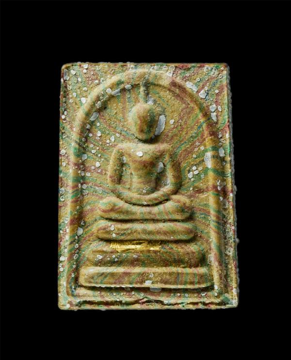 ​พระสมเด็จสายรุ้ง พิมพ์คะแนน หลวงพ่อแพ เขมังกโร 100 ปี วัดพิกุลทอง อ.ท่าช้าง จ.สิงห์บุรี สร้างปี2535 ยันต์พุทธซ้อน มหาอุด นะ อุณาโ [..] | https://kamulet.in.th