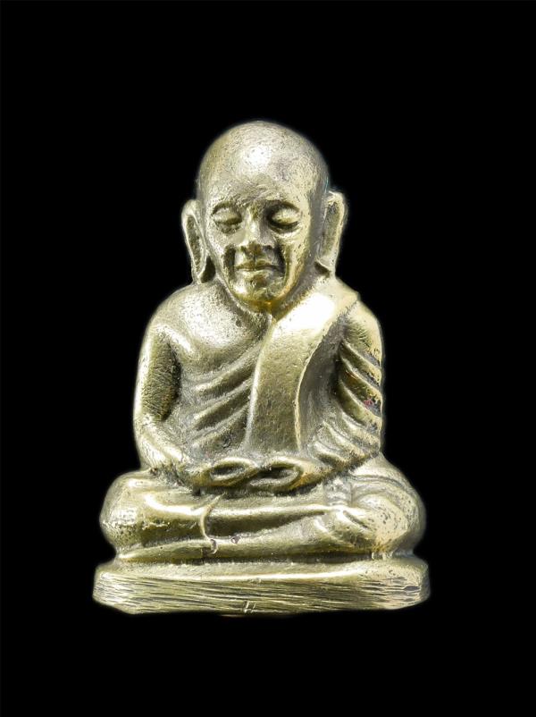 รูปหล่อหลวงพ่อเงิน วัดบางคลาน จ.พิจิตร ต็อกโค้ต 36 ปี2536 #ย้อนยุค เนื้อทองเหลือง | https://kamulet.in.th