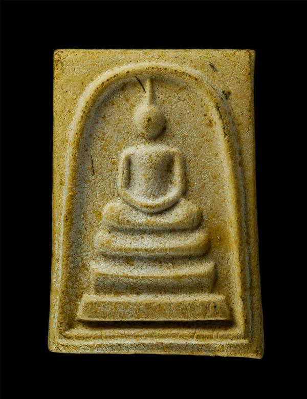 พระสมเด็จ หลัง หลังรูปเหมือนสมเด็จพระพุฒาจารย์โต พรหมรังสี หลวงพ่อทองกลึง วัดเจดีย์หอย จ.ปทุมธานี พ.ศ.2537 รุ่นสร้างอุโบสถ เนื้อผง [..] | https://kamulet.in.th