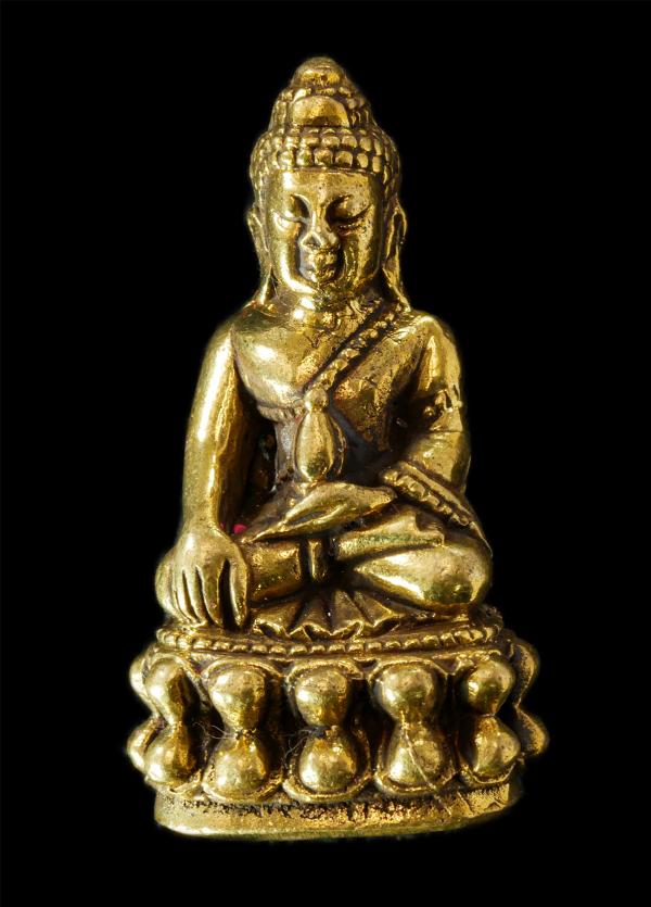 พระกริ่งเรียกทรัพย์ หลวงพ่อไพรัตน์ ปญฺญาธโร(พระราชวชิรประชานาถ) วัดสมานรัตนาราม อ.เมือง จ.ฉะเชิงเทรา พุทธาภิเษก 3 วาระ เนื้อทองทิพ [..] | https://kamulet.in.th