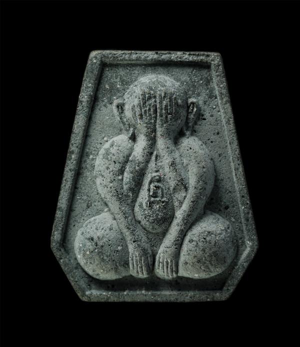 พระปิดตามหาอุตม์ ผงเหล็กไหล รุ่นแรก หลวงพ่อสัมฤทธิ์ คัมภีโร(พระครูกาญจนกิจจาทร) วัดถ้ำแฝด ต. เขาน้อย อ.ท่าม่วง จ.กาญจนบุรี ปี2539  [..] | https://kamulet.in.th