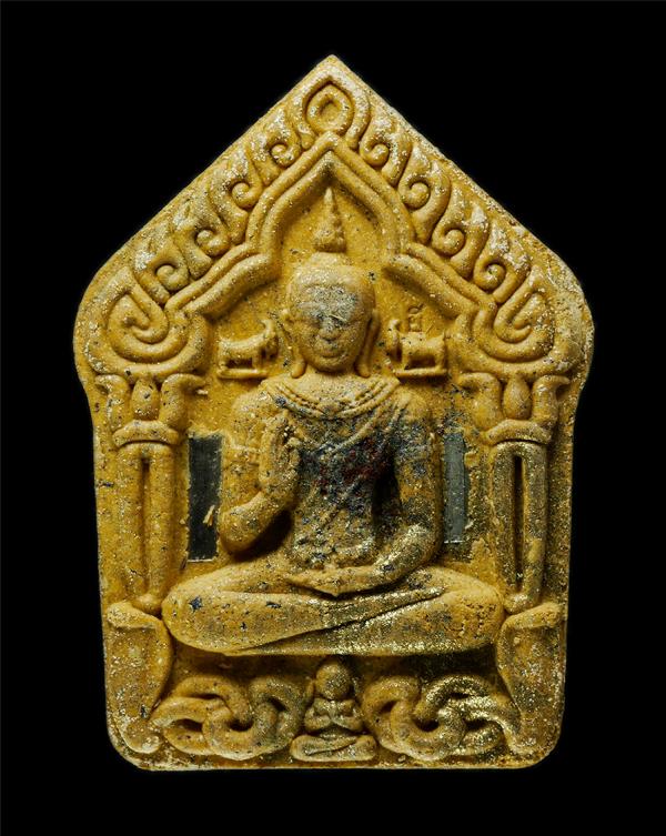 พระขุนแผนผงพรายกุมาร รุ่นแรก หลวงพ่อแฮ้ว จนฺทสโร(พระครูจันทสรคีรีรักษ์) วัดยางเอน ต.ห้วยทับมอญ อ.เขาชะเมา จ.ระยอง ปี2559 บารมีมหาล [..] | https://kamulet.in.th