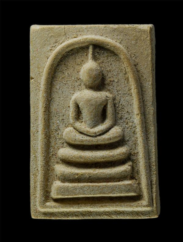 พระสมเด็จเลื่อนสมณศักดิ์ รุ่นแรก หลวงพ่อเลื่อน ปญฺญาวุโธ(พระครูปัญญาวรวัฒน์) วัดห้วยโป่ง อ.เมือง จ.ระยอง หลังรายเช็น เนื้อผงพุทธคุ [..] | https://kamulet.in.th