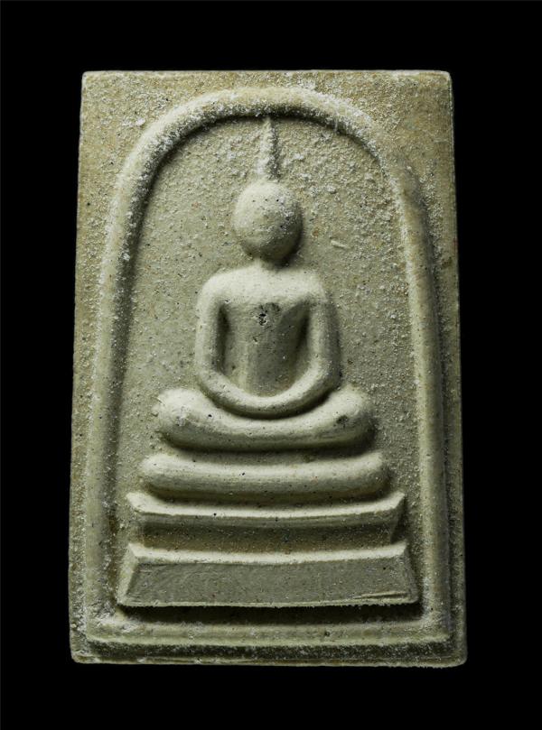 พระสมเด็จยอดกฐิน ครูบาสร้อย ขันติสาโร วัดมงคลคีรีเขตร์ อ.ท่าสองยาง จ.ตาก ปี2537 หลังปั้มยันต์ พระเก่าสวยมวลสารดี สร้างน้อยหายาก น่ [..] | https://kamulet.in.th