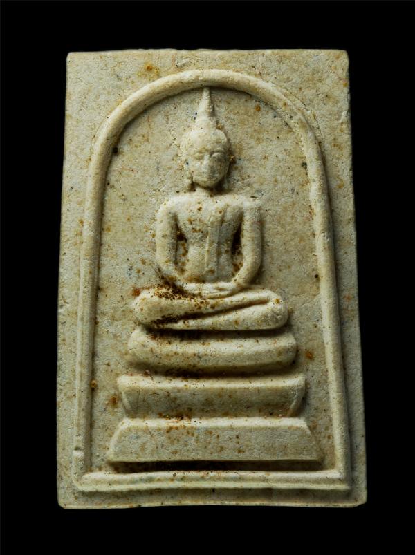 พระสมเด็จหลวงพ่อจำเนียร วัดดอนไร่ อ.สามชุก จ.สุพรรณบุรี รุ่นสร้างห้องสมุด โรงเรียนวัดหนองสะเดา โดยใช้มวลสารหลักคือเศษพระสมเด็จเกศไ [..] | https://kamulet.in.th