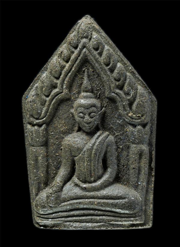 พระขุนแผน รุ่นว่านเมตตา 108​ หลวงปู่ปริมุตโตภาวนา วัดบึงต้นชัน ต.ซากบก อ.บ้านค่าย จ.ระยอง หลังยันต์พระเจ้า5 พระองค์ (ยันต์ห้า) เนื [..] | https://kamulet.in.th