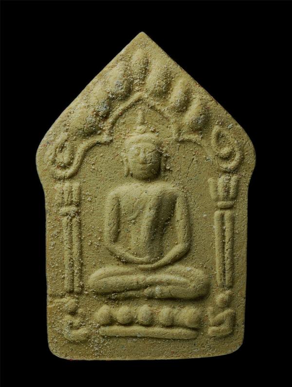 พระขุนแผนผงพลาย รุ่นสร้างเจดีย์กลางน้ำ พระอาจารย์ชาตรี ปภัสสโร วัดป่าโสภณธรรมาราม บ้านกุดจิก ต.นาคำ อ.วานรนิวาส จ.สกลนคร พิมพ์ใหญ่ [..] | https://kamulet.in.th