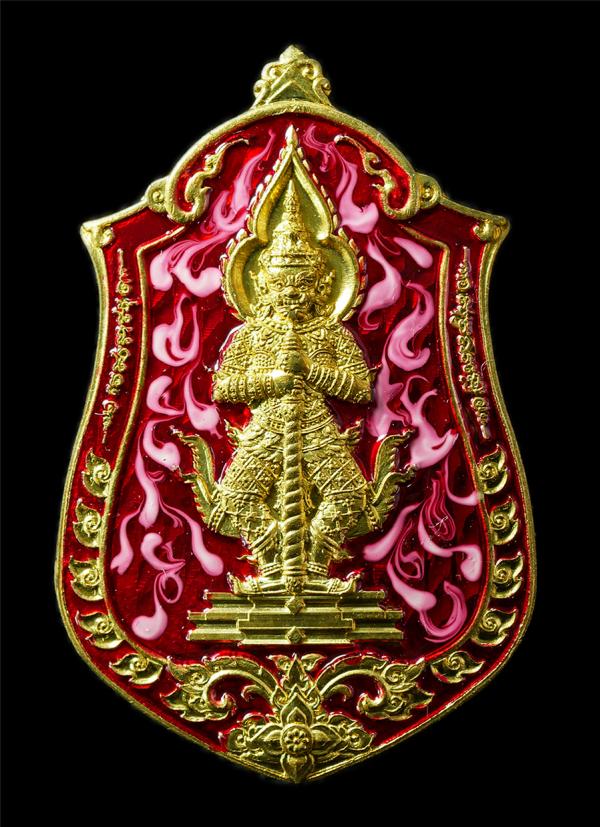 เหรียญท้าวเวสสุวรรณ หลวงพ่อพัฒน์ ปุญญกาโม วัดห้วยด้วน ต.ธารทหาร อ.หนองบัว จ.นครสวรรค์ พ.ศ.2565 รุ่นสุวรรณมงคล หลังพระราหูอมจันทร์  [..] | https://kamulet.in.th