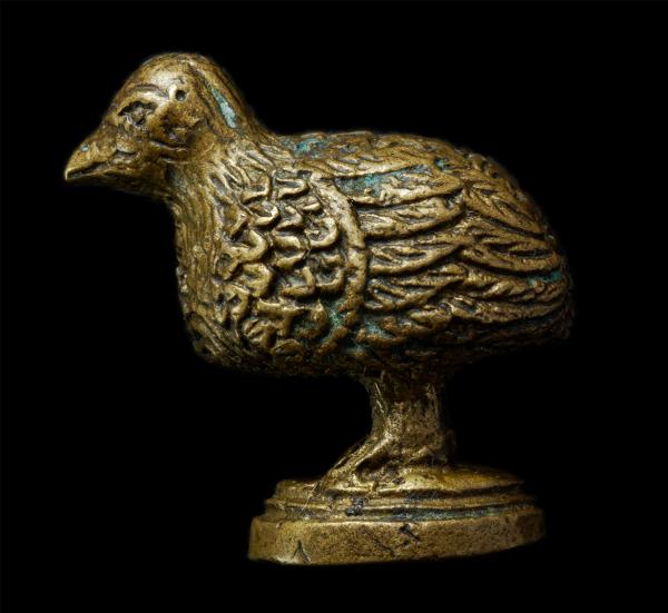 นกคุ้ม มารุมเรียกทรัพย์ หลวงพ่อแพ เขมังกโร วัดพิกุลทอง อ.ท่าช้าง จ.สิงห์บุรี เนื้อทองผสม พระเก่าสวย  | https://kamulet.in.th