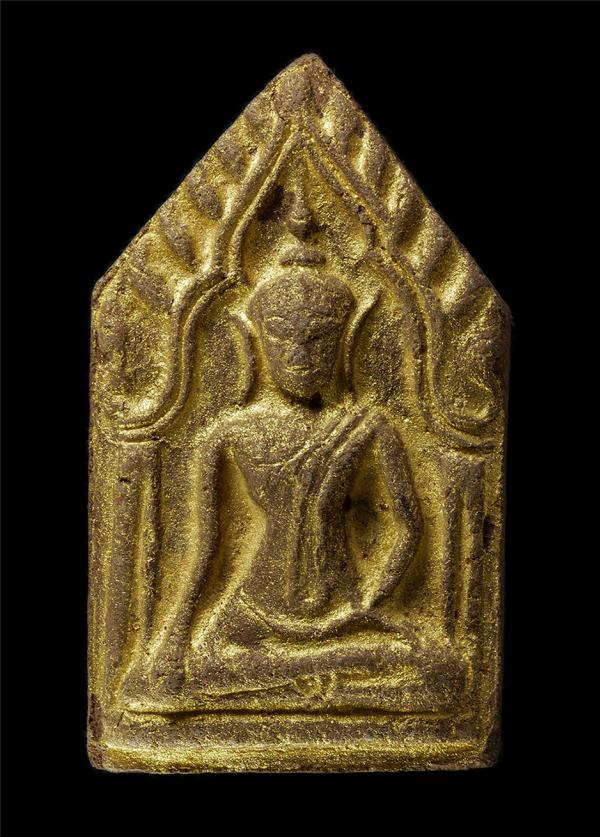 พระขุนแผน หลังดาว หลวงปู่ผินะ วัดสนมลาว ต.โคกแย้ อ.หนองแค จ.สระบุรี เนื้อดินอาถรรพ์ ผงพุทธคุณ ผงว่าน ฝังพลอยเสก พร้อมรูปหลวงพ่อ | https://kamulet.in.th
