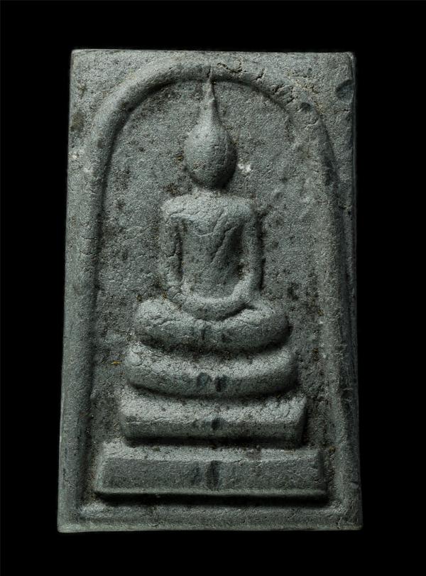 พระสมเด็จ เนื้อผงใบลาน วัดป่าโค อ.เมือง จ.อยุธยา พระเก่าสวย มวลสารดี พร้อมกล่องเดิมๆ | https://kamulet.in.th